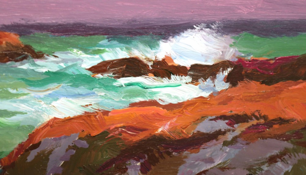 Donald McIntyre RCA (1923-2009) Oil on Board View IV