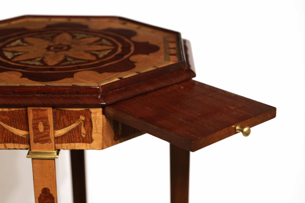 A Fine Quality Ormolu and Inlaid Mahogany Victorian Kettle stand View III