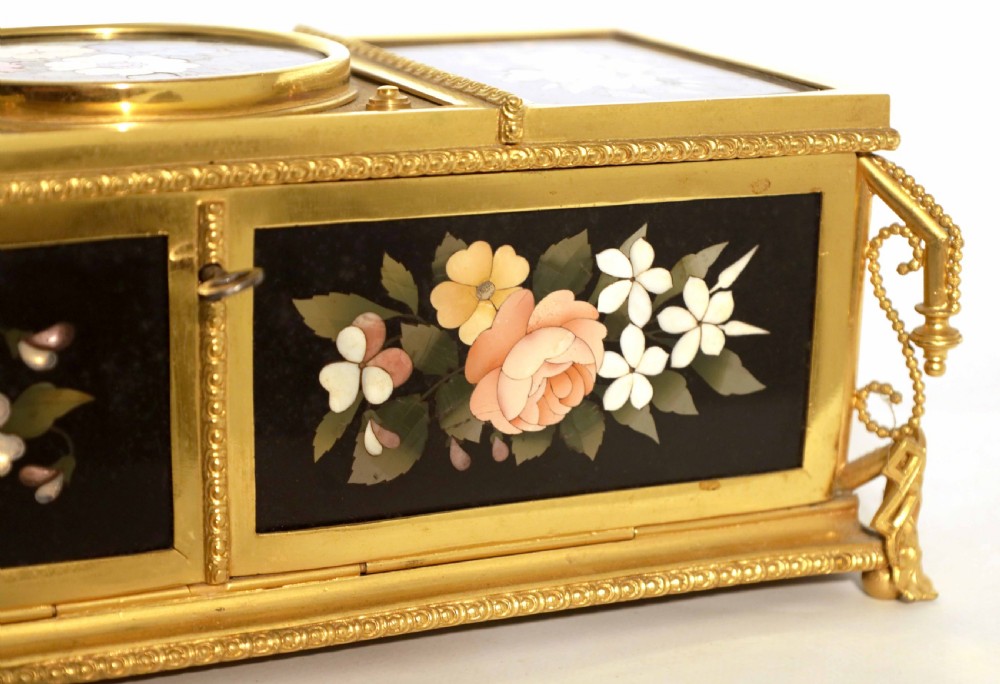 A Fine Quality 19th Century Florentine Pietra Dura Jewellery Casket View IV