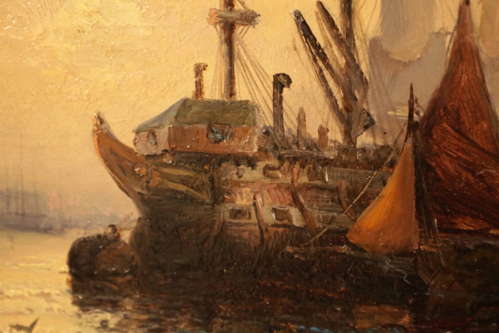 William Thornley (1857-1935) A Pair of Oils on Canvas View III