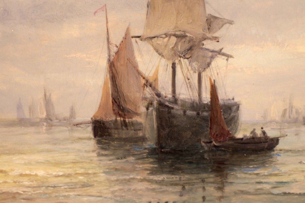 William Thornley (1857-1935) A Pair of Oils on Canvas View VII