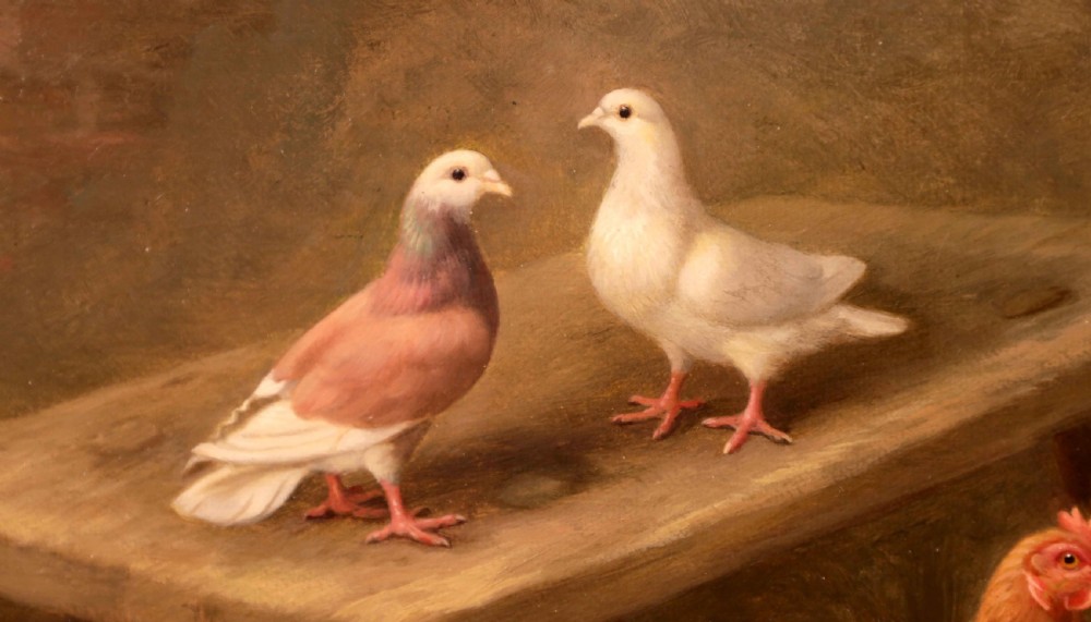 Edgar Hunt (1876 - 1953) Oil on Canvas View IV