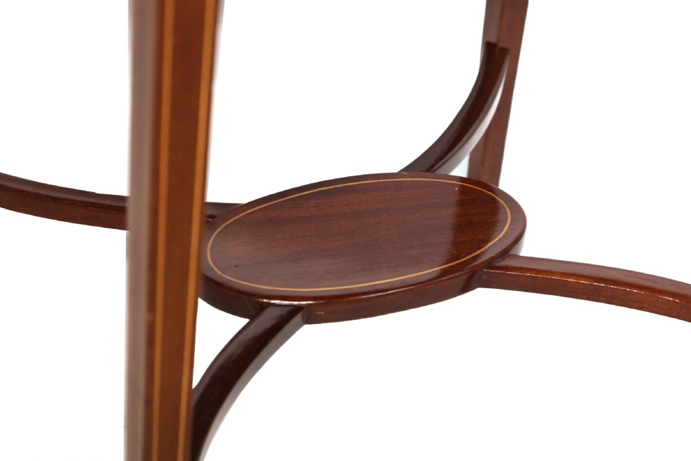 The Quality Edwardian Mahogany Inlaid Pembroke Table View III