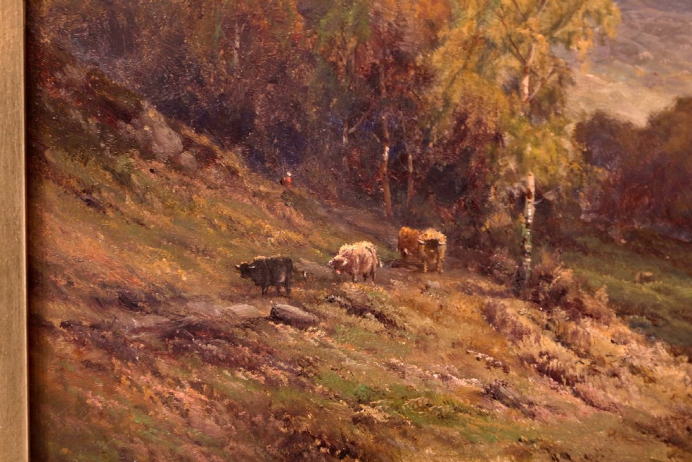 Alfred De Breanski Senior (1852 - 1928) Oil On Canvas View II