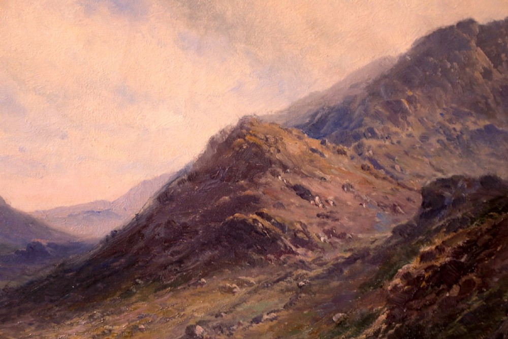 Alfred De Breanski Senior (1852 - 1928) Oil On Canvas View III