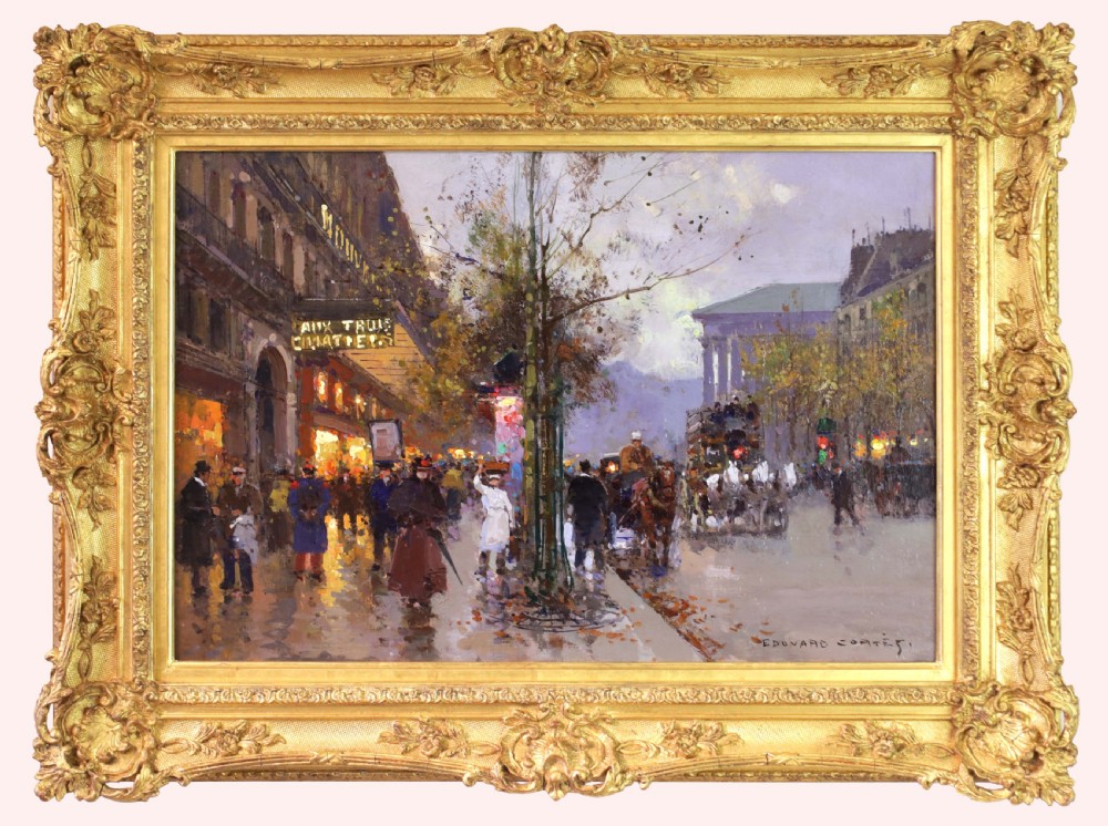 Edouard Leon Cortes (1882 - 1969) Oil on Canvas