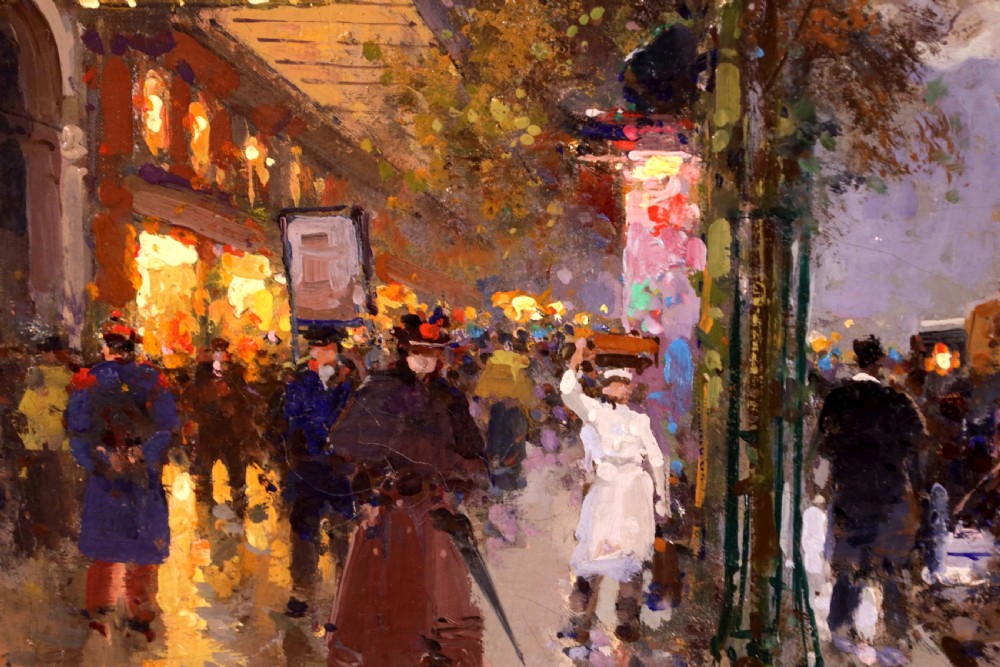 Edouard Leon Cortes (1882 - 1969) Oil on Canvas View IV
