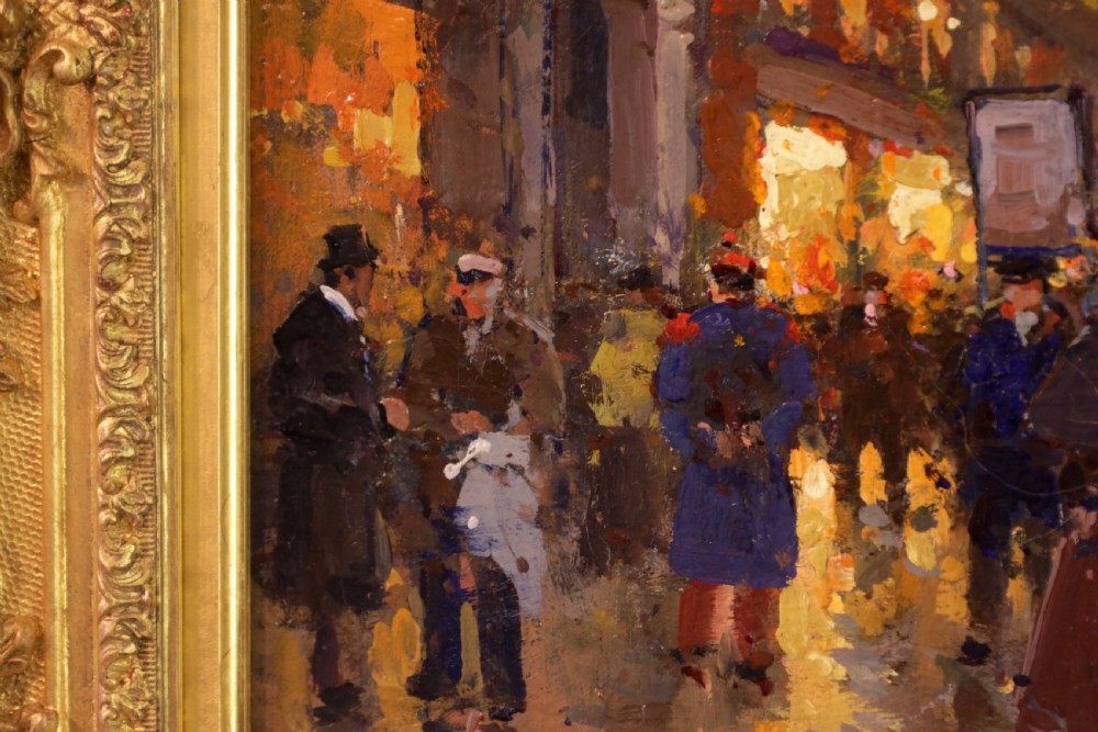 Edouard Leon Cortes (1882 - 1969) Oil on Canvas View VII