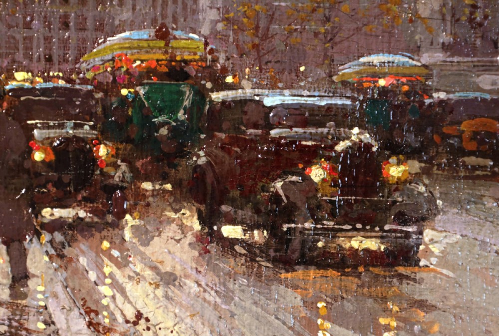 Edouard Leon Cortes (1882 - 1969) Oil on Canvas View III