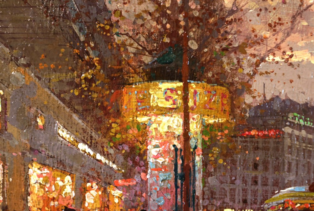Edouard Leon Cortes (1882 - 1969) Oil on Canvas View V