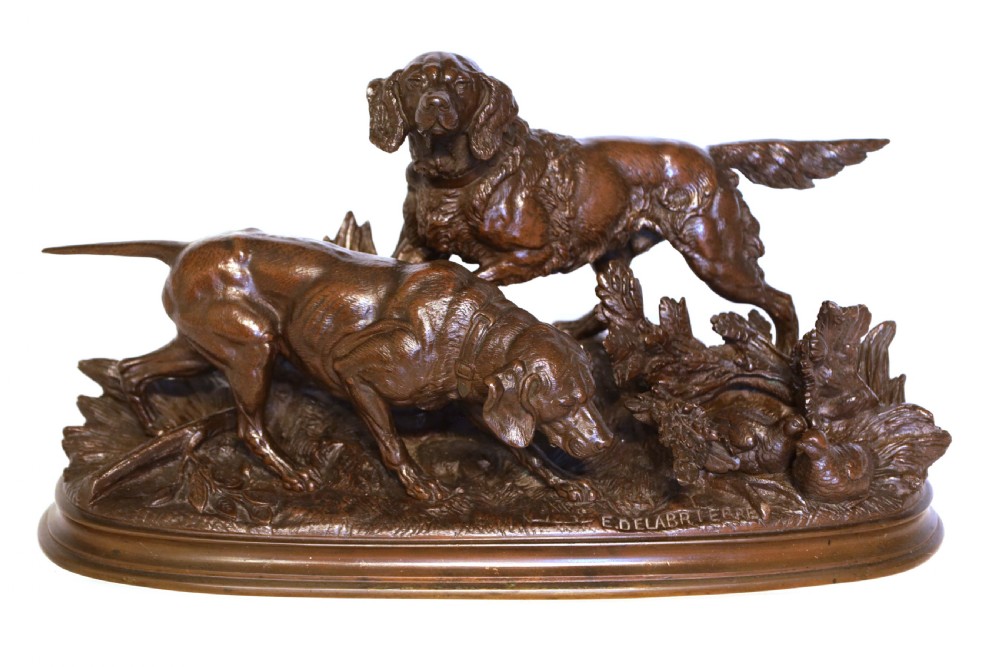 Paul-Édouard Delabrierre (1829-1912) Bronze Sculpture