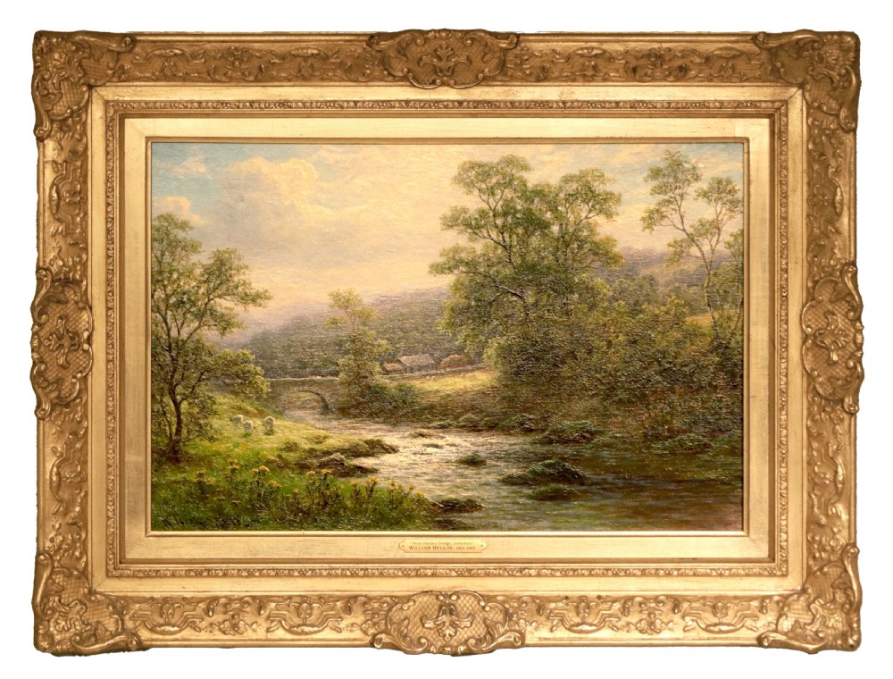 William Mellor (1851 - 1931) An Oil on Canvas