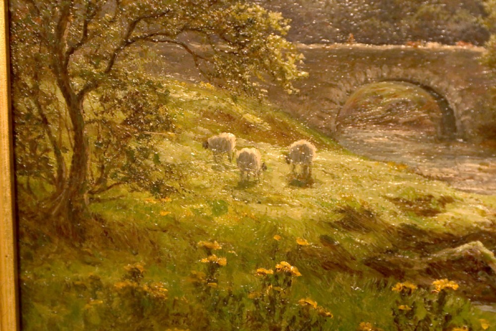 William Mellor (1851 - 1931) An Oil on Canvas View II