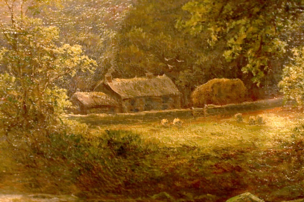 William Mellor (1851 - 1931) An Oil on Canvas View IV