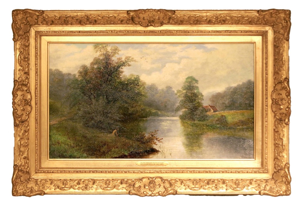 William Mellor (1851 - 1931) Oil on Canvas