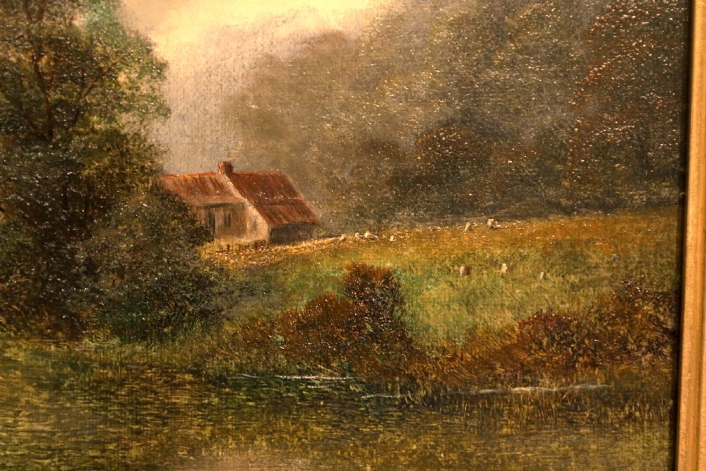 William Mellor (1851 - 1931) Oil on Canvas View V