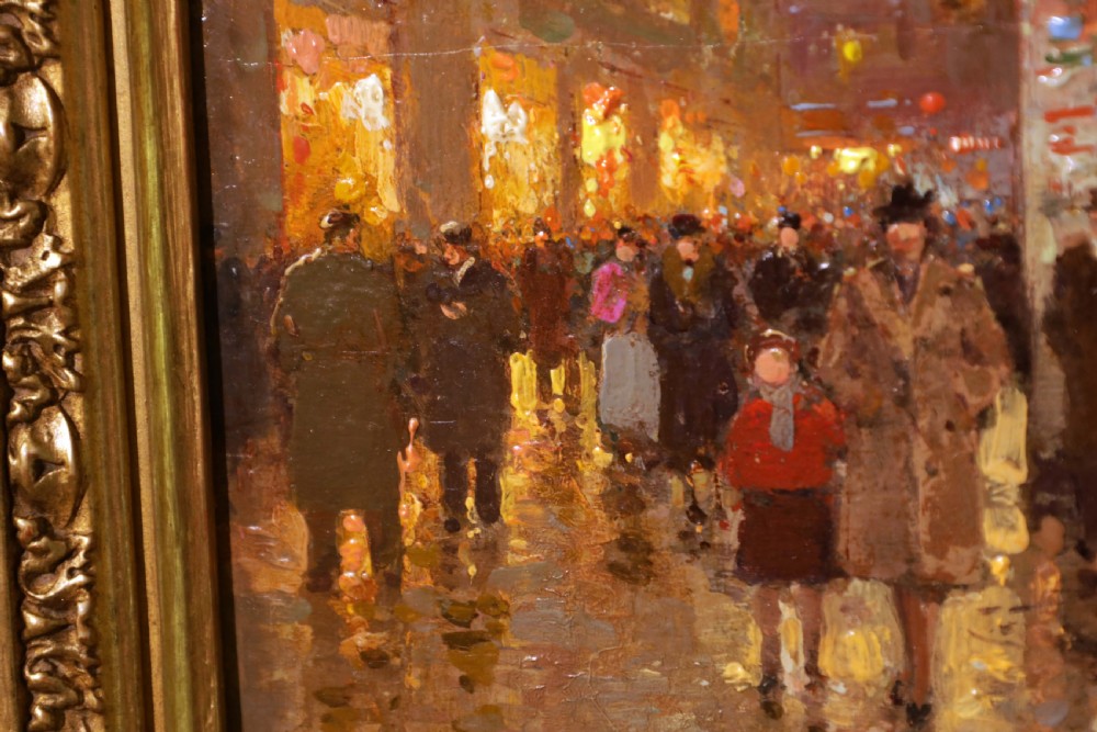 Édouard Cortès (1882 - 1969) Oil on Canvas View VI