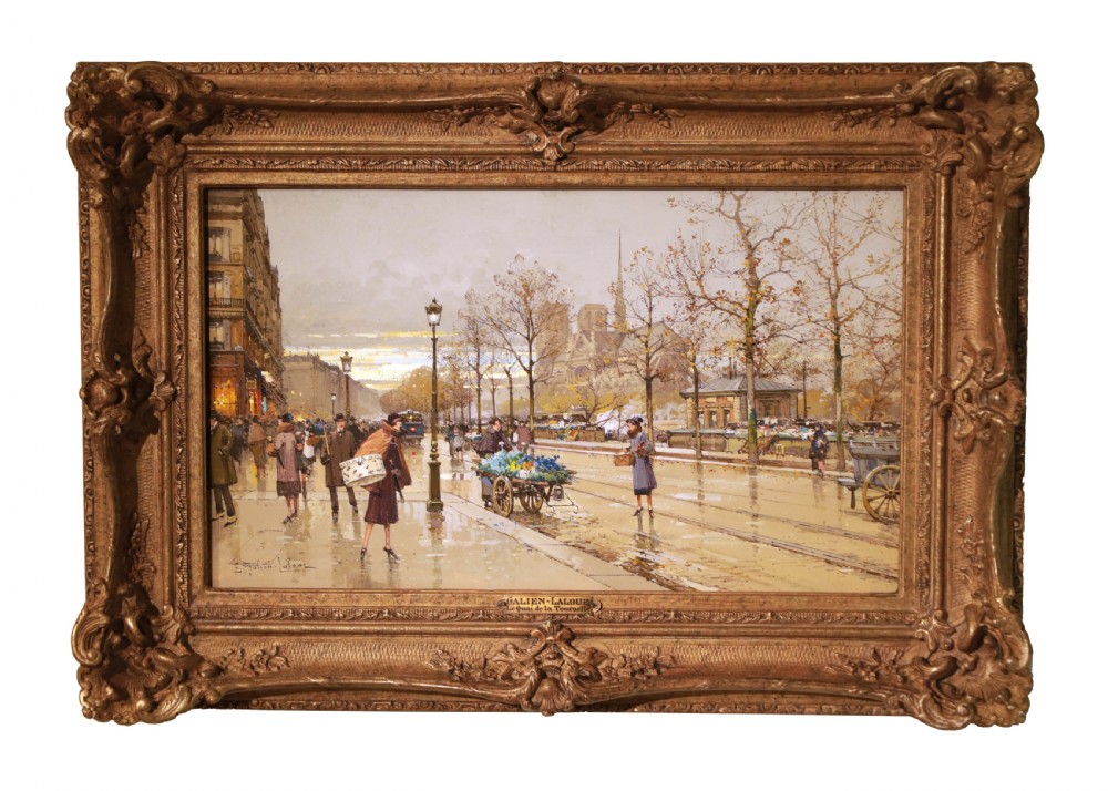Eugène Galien-Laloue (1854 - 1941) Gouache on Paper