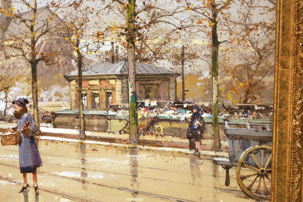 Eugène Galien-Laloue (1854 - 1941) Gouache on Paper View V