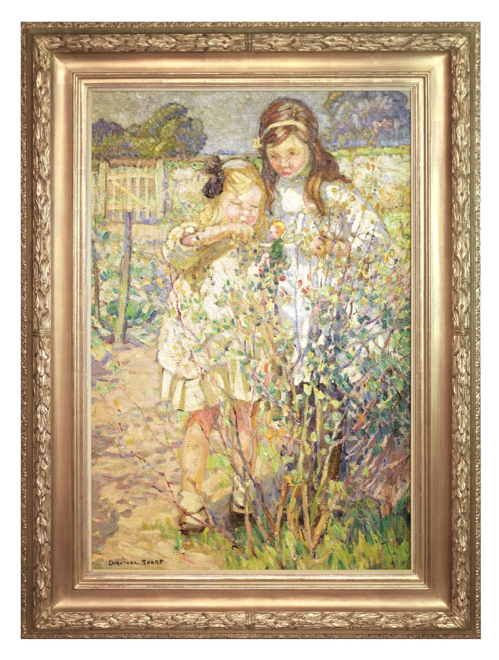 Dorothea Sharp (1874 - 1955) A Large Oil on Canvas