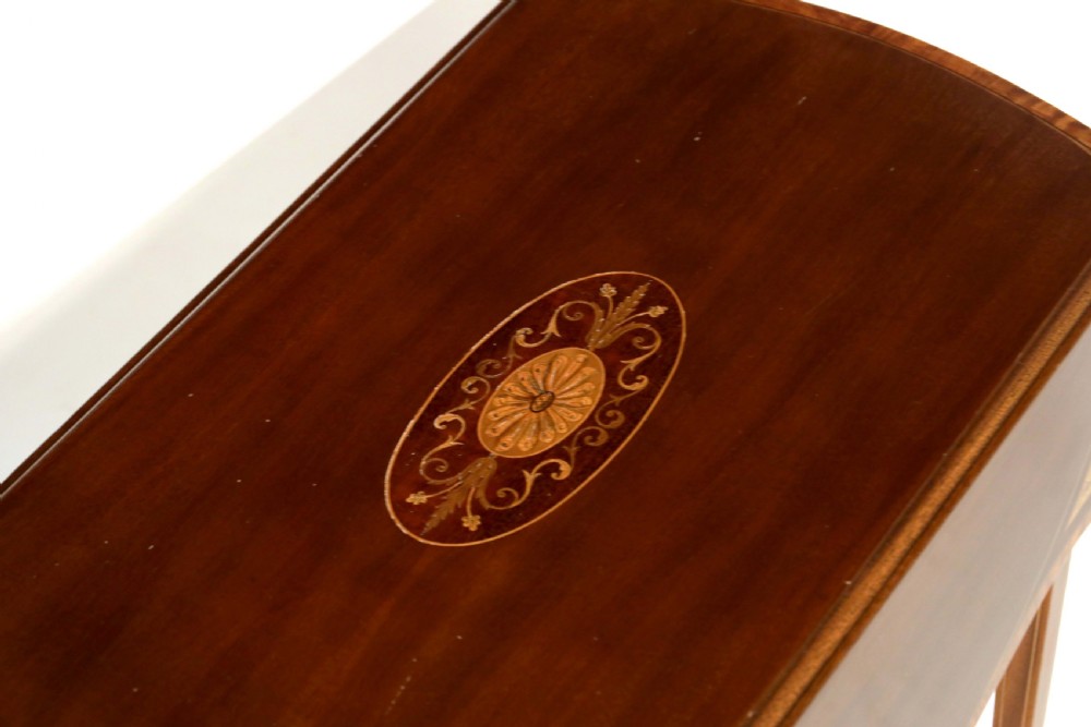 A Late 19th Century Shoolbred Mahogany Folding Butterfly Pembroke Table View IV