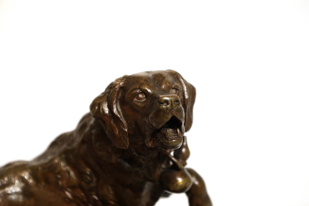 Charles Valton (1851 - 1918) A French Bronze Animalier Sculpture View II