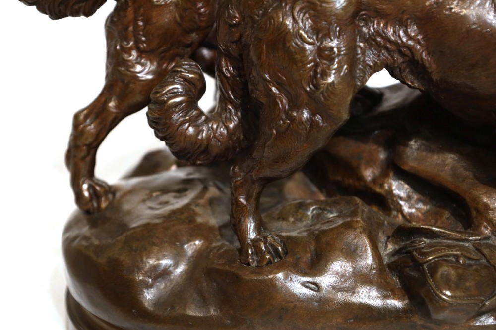 Charles Valton (1851 - 1918) A French Bronze Animalier Sculpture View VI
