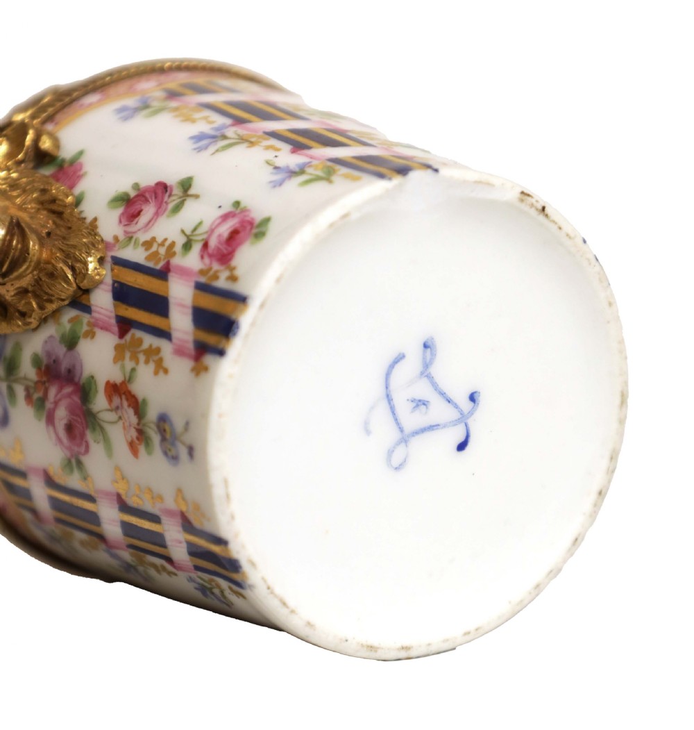 A Late 19th Century French Sèvres Porcelain And Gilt-Bronze Mounted Box View V