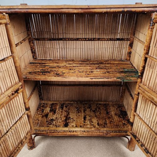 BAMBOO CUPBOARD EARLY 20TH C - ADDITIONAL PHOTO 7