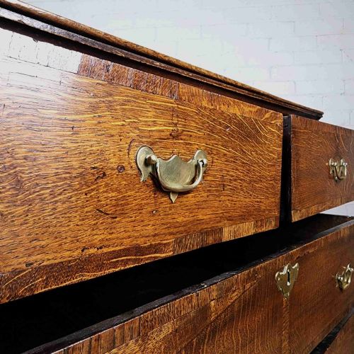 OAK CHEST OF DRAWERS EARLY 18TH CENTURY - ADDITIONAL PHOTO 11