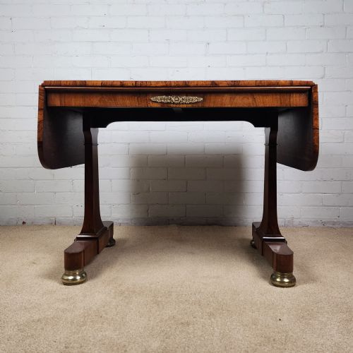 ROSEWOOD SOFA TABLE EARLY 19TH CENTURY REGENCY PERIOD - ADDITIONAL PHOTO 11