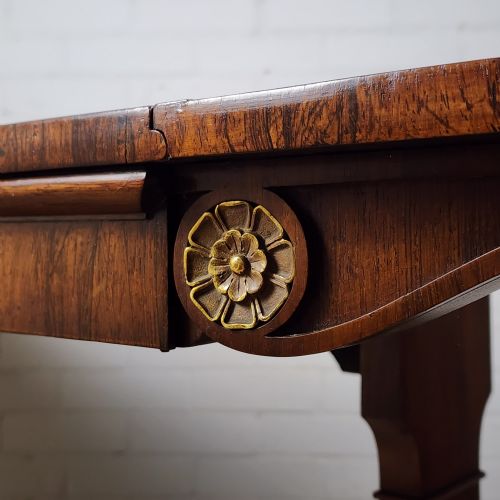 ROSEWOOD SOFA TABLE EARLY 19TH CENTURY REGENCY PERIOD - ADDITIONAL PHOTO 6