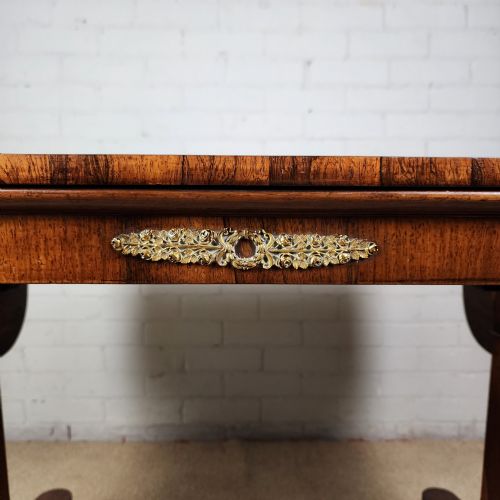 ROSEWOOD SOFA TABLE EARLY 19TH CENTURY REGENCY PERIOD - ADDITIONAL PHOTO 12
