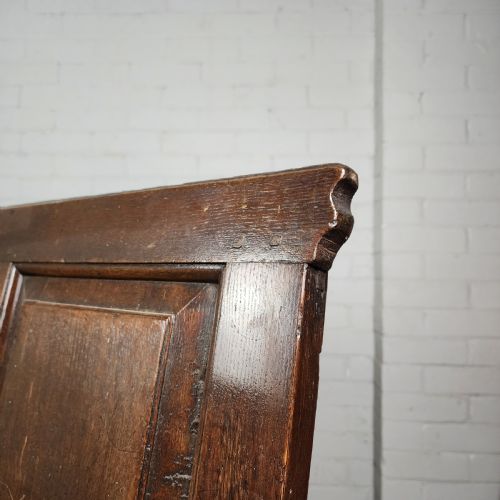 ANTIQUE OAK SETTLE 18TH CENTURY - ADDITIONAL PHOTO 6
