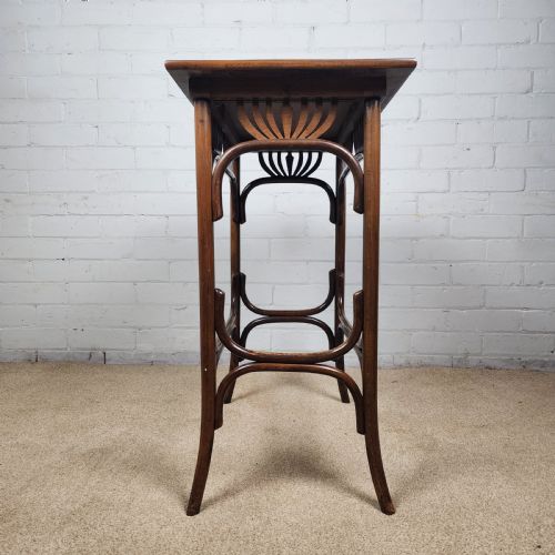 FISCHEL SIDE TABLE PALMETTES MODEL ANTIQUE ART NOUVEAU PERIOD - ADDITIONAL PHOTO 2