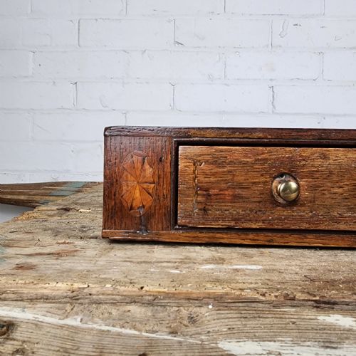 A SET OF GEORGE III MAHOGANY SPICE DRAWERS OR APOTHECARY DRAWERS - ADDITIONAL PHOTO 1