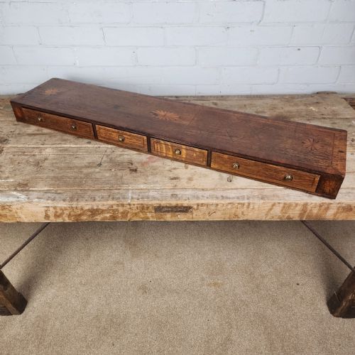 A SET OF GEORGE III MAHOGANY SPICE DRAWERS OR APOTHECARY DRAWERS - ADDITIONAL PHOTO 8