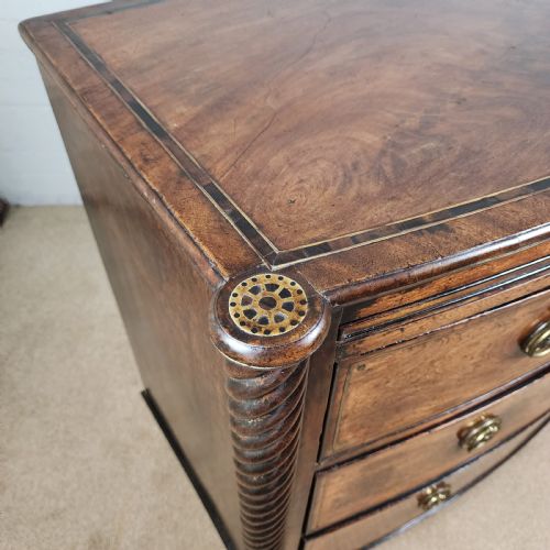 EARLY 19TH C DRESSING CHEST OF DRAWERS REGENCY PERIOD CIRCA 18111820 - ADDITIONAL PHOTO 4