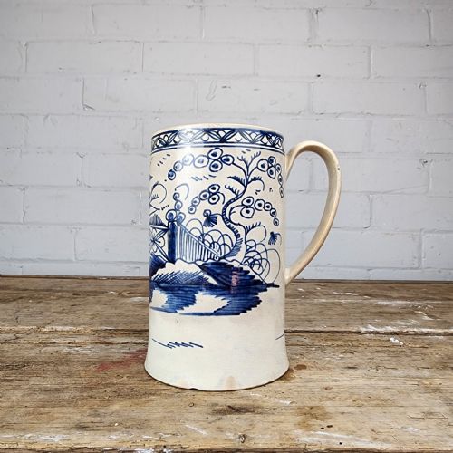 PEARLWARE CYLINDRICAL MUG LATE 18TH EARLY 19TH C - ADDITIONAL PHOTO 8