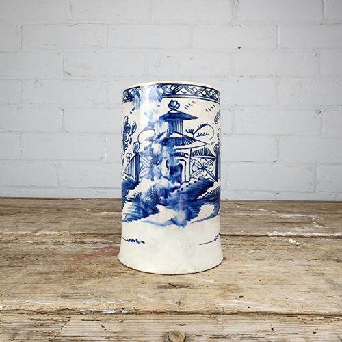 PEARLWARE CYLINDRICAL MUG LATE 18TH EARLY 19TH C - ADDITIONAL PHOTO 3