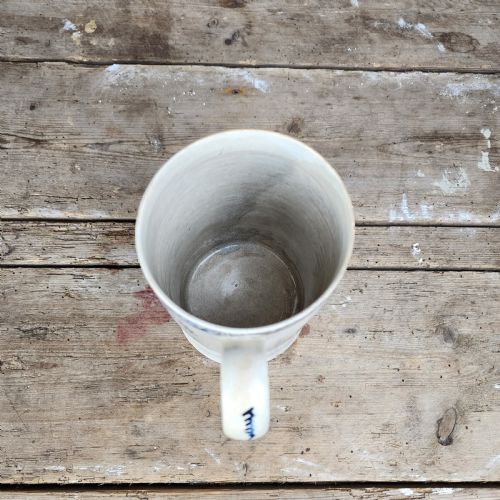 PEARLWARE CYLINDRICAL MUG LATE 18TH EARLY 19TH C - ADDITIONAL PHOTO 7