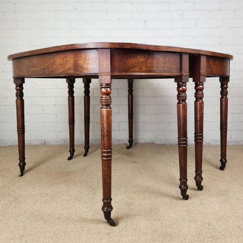 A GEORGE IV MAHOGANY DEND EXTENDING DINING TABLE - ADDITIONAL PHOTO 4