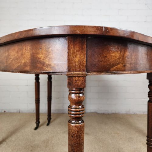 A GEORGE IV MAHOGANY DEND EXTENDING DINING TABLE - ADDITIONAL PHOTO 5