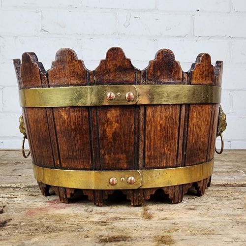 GEORGIAN OAK MONTEITH BOWL EARLY 19TH CENTURY - ADDITIONAL PHOTO 6