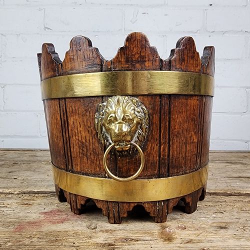 GEORGIAN OAK MONTEITH BOWL EARLY 19TH CENTURY - ADDITIONAL PHOTO 2