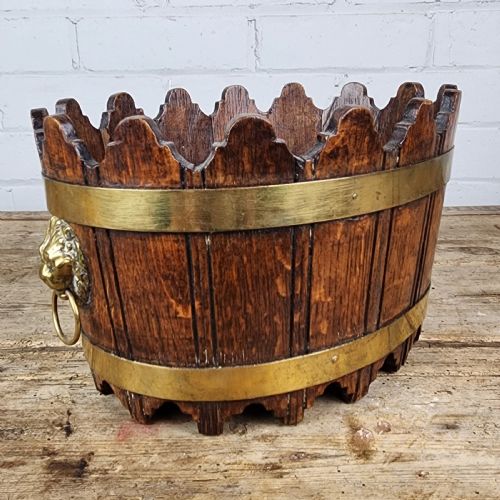 GEORGIAN OAK MONTEITH BOWL EARLY 19TH CENTURY - ADDITIONAL PHOTO 3