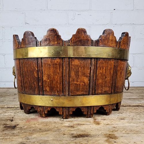 GEORGIAN OAK MONTEITH BOWL EARLY 19TH CENTURY - ADDITIONAL PHOTO 5