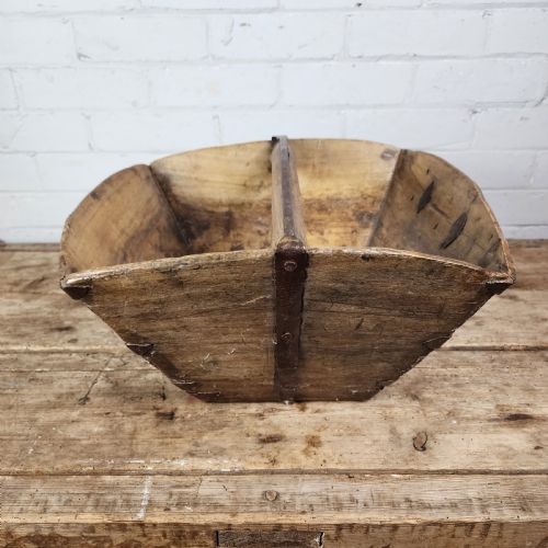 19TH CENTURY IRONBOUND TRUG - ADDITIONAL PHOTO 1