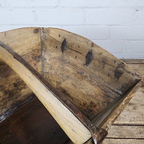 19TH CENTURY IRONBOUND TRUG - ADDITIONAL PHOTO 4