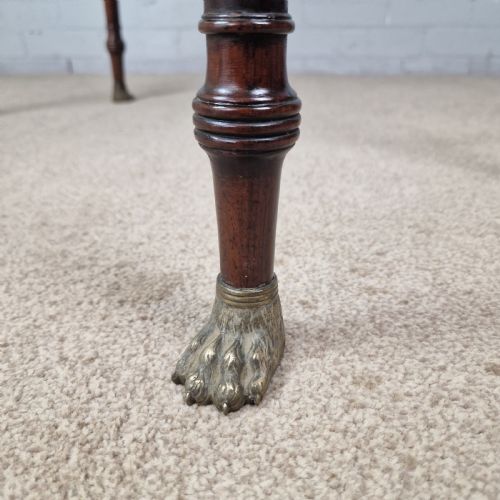 A REGENCY PERIOD ROSEWOOD FOLDING CARD TABLE - ADDITIONAL PHOTO 2
